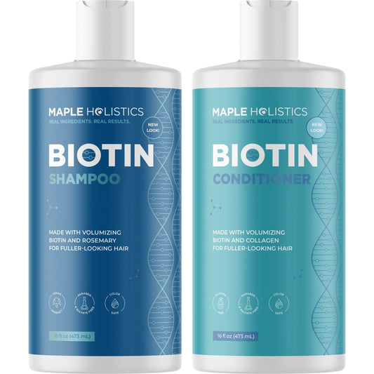 Biotin Shampoo and Conditioner Set