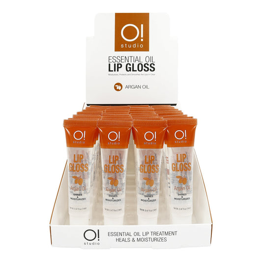 O Studio Shines and Moisturizes Lip Gloss Argan Oil 36Pcs / 1DP