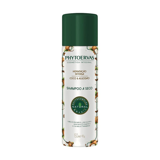 Phytoervas Dry Shampoo Hydration Intense Coconut and Cotton 150ml