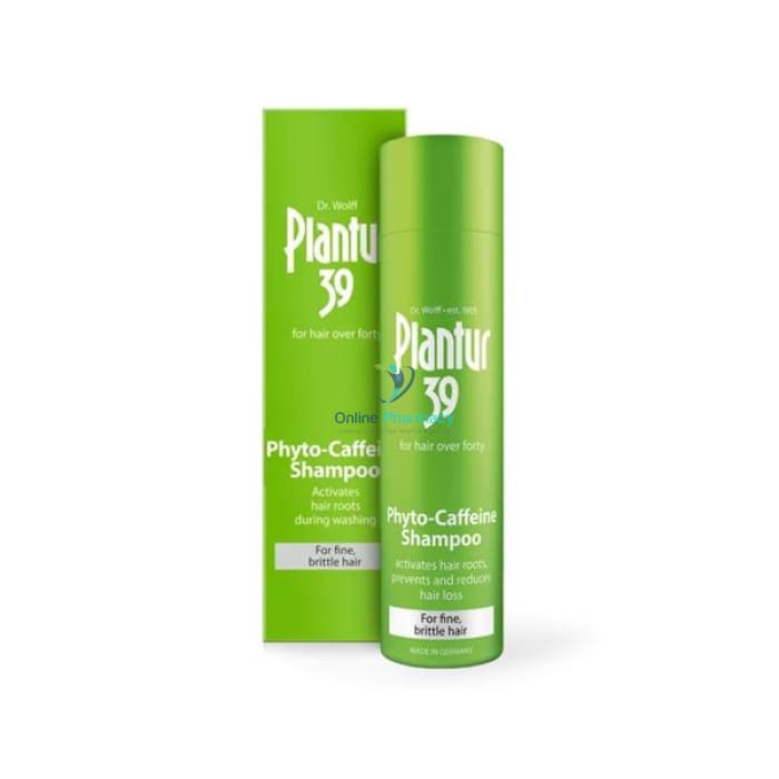 Plantur 39 Phyto Caffeine Shampoo for Dry and Brittle Hair - 250ml