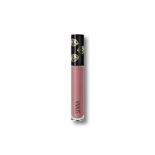 Senna Shine On Lip Lacquer Lip Gloss Bashful (Nude Pink Cream)
