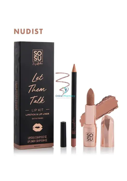 SoSu Nudist Lip Kit