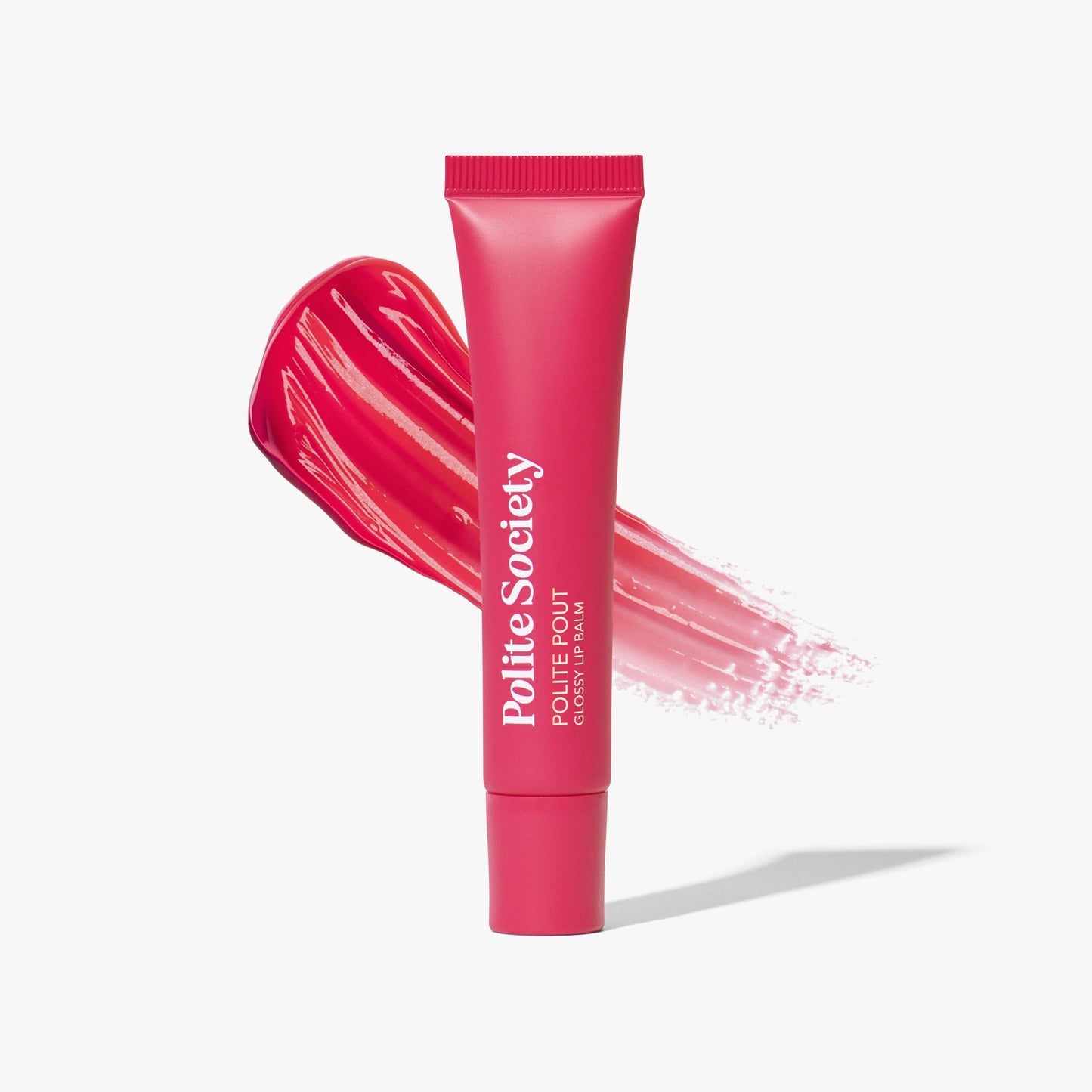 Polite Society Polite Pout Glossy Balm | Strawberry Glaze