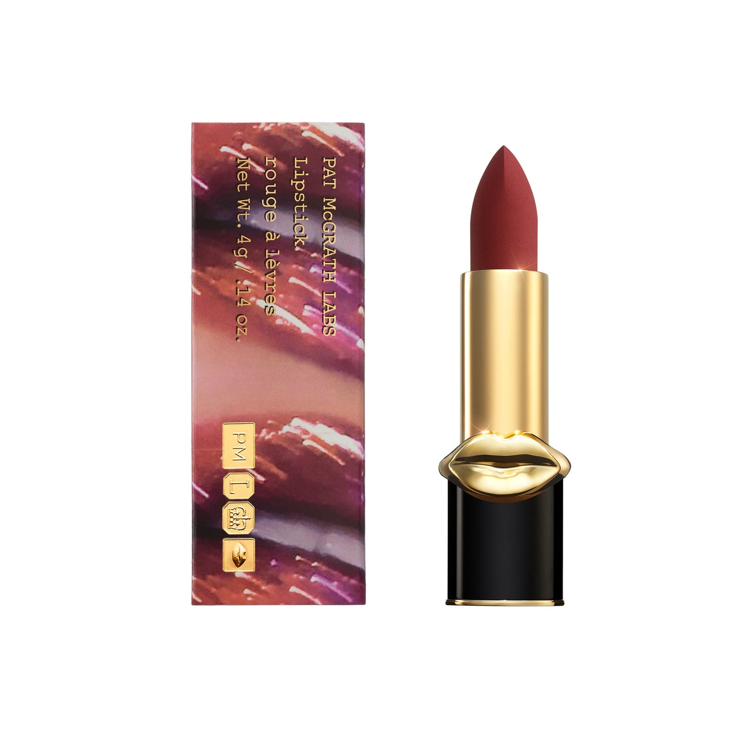 Pat McGrath Labs MatteTrance Lipstick Color/Shade variant: Guinevere main image. This product is in the color red
