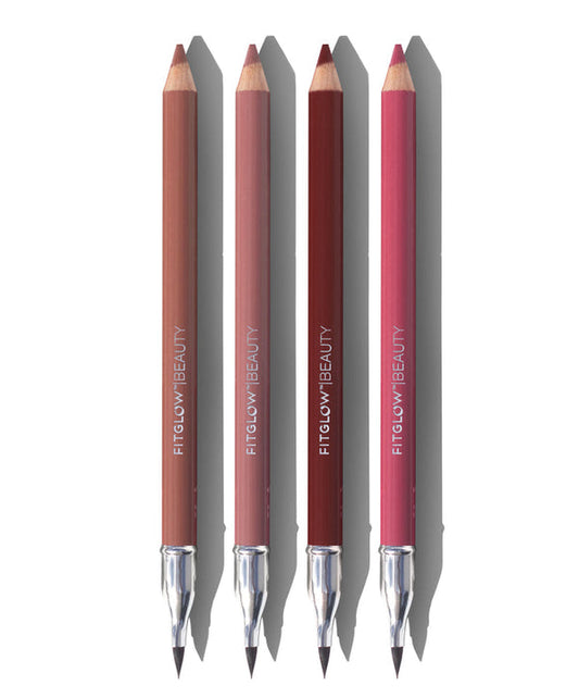 Fitglow Beauty Naturally Nude Vegan Lip Liner Set