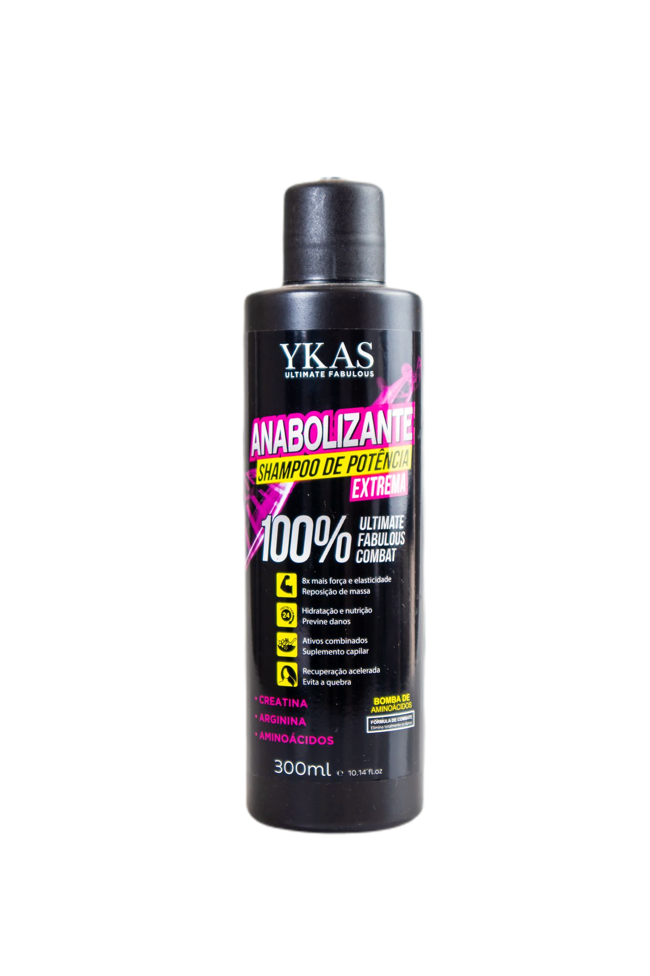 Ultimate Fabulous Combat Hair Anabolic Shampoo Extreme Power 300ml - Ykas