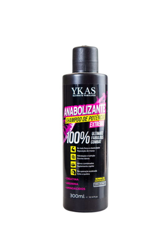 Ultimate Fabulous Combat Hair Anabolic Shampoo Extreme Power 300ml - Ykas